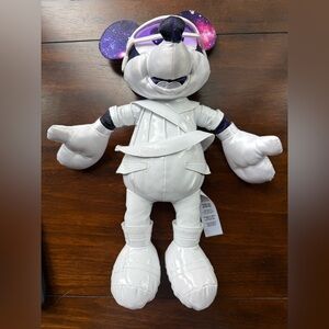 Disney Mickey Mouse Main Attraction Space Mountain 50th Anniversary Plush 18 in